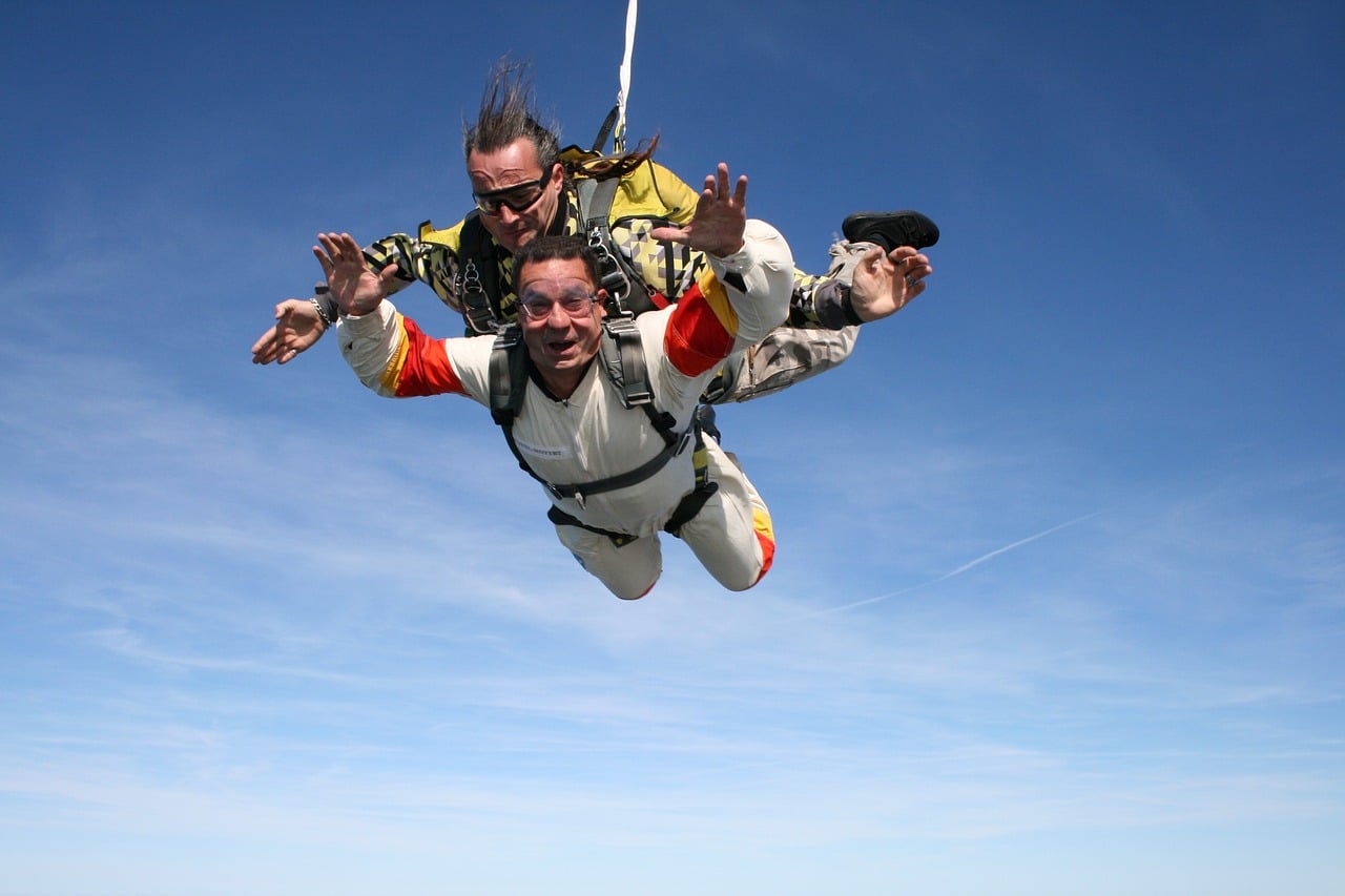 Skydiving in Carson Valley