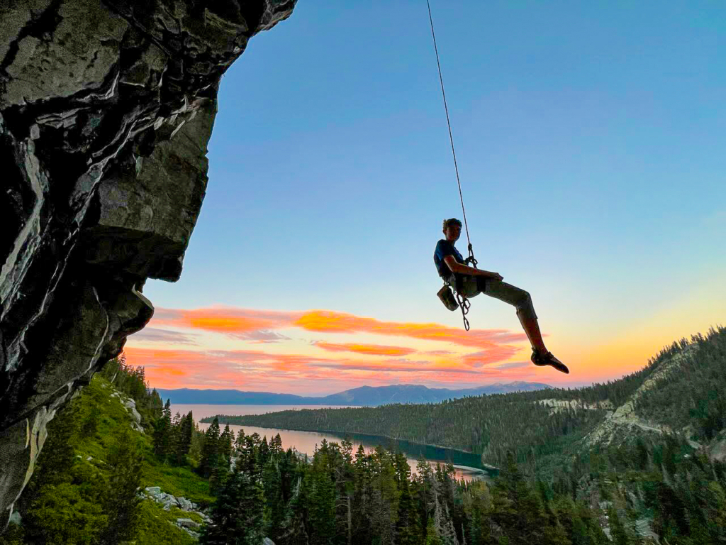 Youth Rock Climbing in Carson Valley NV